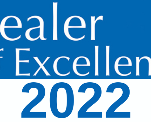 Miami Industrial Trucks Inc Dealer of Excellence award in 2022