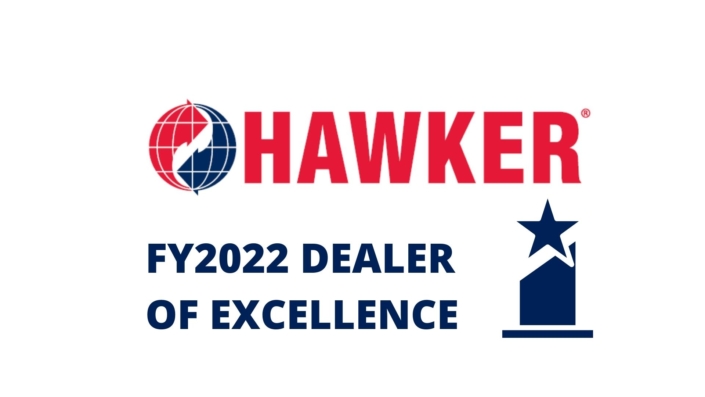 2022 Hawker Dealer of Excellence - Miami Industrial Trucks Inc