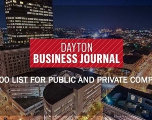 business-journal Dayton Business Journal Top 100 Companies 2022 recognition graphic